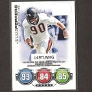 JULIUS PEPPERS - 2010 Topps Attax - Bears, Panthers & North Carolina Tarheels