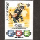 DARREN SHARPER - 2010 Topps Attax - Saints & William & Mary