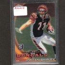JORDAN SHIPLEY 2010 Topps Chrome Rookie - Bengals & Texas Longhorns