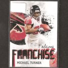 MICHAEL TURNER - 2010 Score Franchise Parallel - Falcons & Northern Illinois
