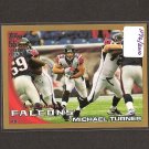 MICHAEL TURNER - 2010 Topps GOLD Parallel - Falcons & Northern Illinois Huskies