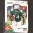 RICKY WILLIAMS - 2010 Score GLOSSY Parallel - Dolphins & Texas Longhorns