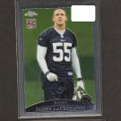 JAMES LAURINAITIS - 2009 Topps Chrome ROOKIE - Rams & Ohio State Buckeyes JAMES LAURINAITIS - 2009 Topps Chrome ROOKIE - Rams & Ohio State Buckeyes