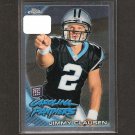 JIMMY CLAUSEN - 2010 Topps Chrome Rookie - Panthers & Notre Dame