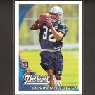 DEVIN McCOURTY - 2010 Topps Rookie - Patriots & Rutgers
