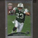 SHONN GREENE - 2009 Topps Chrome Rookie Card - Jets & Iowa Hawkeyes