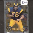 ORLANDO PACE- 1997 Topps Stars Future Pro Bowlers Rookie - Rams & Ohio State Buckeyes