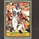 RANDY MOSS 1999 Topps OVERSIZE - Box Topper - Vikings & Tennessee Titans RANDY MOSS 1999 Topps OVERSIZE - Box Topper - Vikings & Tennessee Titans