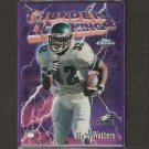 RICKY WATTERS 1997 Topps Chrome Season's Best REFRACTOR - Eagles & Notre Dame