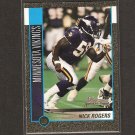 NICK ROGERS 2002 Bowman GOLD Rookie Serial # 4/50 - Vikings & Georgia Tech Yellowjackets