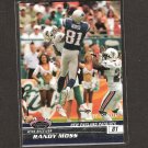 RANDY MOSS 2008 Stadium Club 1st Day Issue - Vikings & Tennessee Titans RANDY MOSS 2008 Stadium Club 1st Day Issue - Vikings & Tennessee Titans
