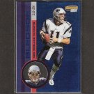 DREW BLEDSOE 2001 Pacific Invincible BLUE - Cowboys, Patriots & Washington State Cougars