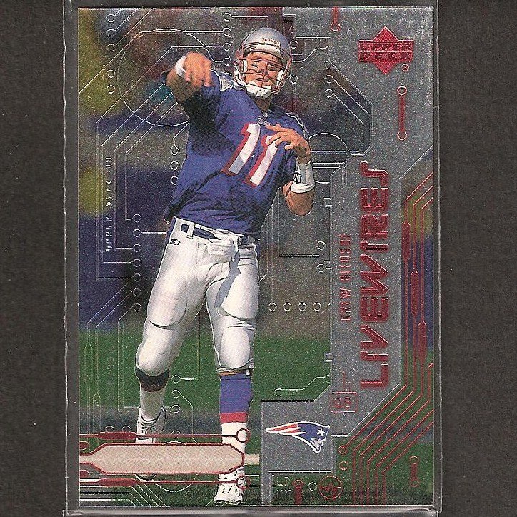 DREW BLEDSOE 1999 Upper Deck Livewires - Cowboys, Patriots & Washington ...