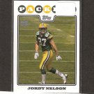 JORDY NELSON - 2008 Topps Rookie - Packers & Kansas State Wildcats