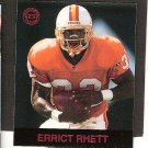 ERRICT RHETT - 1997 Fleer Goudey Gridiron Greats Parallel - Buccaneers & Florida Gators ERRICT RHETT - 1997 Fleer Goudey Gridiron Greats Parallel - Buccaneers & Florida Gators