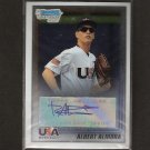 ALBERT ALMORA - 2010 Bowman Chrome Autograph RC - TEAM USA ALBERT ALMORA - 2010 Bowman Chrome Autograph RC - TEAM USA