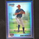 EVAN BRONSON - 2010 Bowman Chrome BLUE Refractor RC - Washington Nationals EVAN BRONSON - 2010 Bowman Chrome BLUE Refractor RC - Washington Nationals
