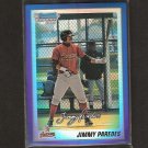 JIMMY PAREDES - 2010 Bowman Chrome BLUE Refractor RC - Houston Astros JIMMY PAREDES - 2010 Bowman Chrome BLUE Refractor RC - Houston Astros