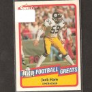 JACK HAM - 1989 SWELL Football Greats - Steelers & Penn State Nittany Lions