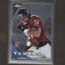 DARRYL SHARPTON - 2010 Topps Chrome Rookie - Texans & Miami Hurricanes