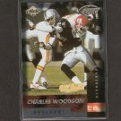 CHARLES WOODSON - 1999 Collector's Edge Fury Gold Ingot Millenium Collection - Raiders & Wolverines