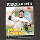 AARON CROW 2010 Topps Debut Tools of the Trade Rookie - Kansas City Royals AARON CROW 2010 Topps Debut Tools of the Trade Rookie - Kansas City Royals