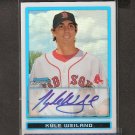 KYLE WEILAND - 2009 Bowman Chrome Autograph ROOKIE Refractor - Red Sox