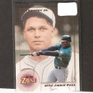 KEN GRIFFEY JR. & JIMMIE FOXX - 1995 Megacards In the Zone - Mariners KEN GRIFFEY JR. & JIMMIE FOXX - 1995 Megacards In the Zone - Mariners