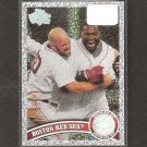 RED SOX TEAM CARD - 2011 Topps Diamond Anniversary - Youkilis & Ortiz RED SOX TEAM CARD - 2011 Topps Diamond Anniversary - Youkilis & Ortiz