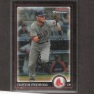 DUSTIN PEDROIA - 2010 Bowman Chrome REFRACTOR - Boston Red Sox DUSTIN PEDROIA - 2010 Bowman Chrome REFRACTOR - Boston Red Sox