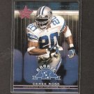 DEREK ROSS 2002 Leaf Rookies & Stars Short Print RC - Cowboys & Ohio State Buckeyes DEREK ROSS 2002 Leaf Rookies & Stars Short Print RC - Cowboys & Ohio State Buckeyes