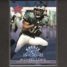 MICHAEL LEWIS 2002 Leaf Rookies & Stars Short Print RC - Eagles, Rams & Colorado Buffaloes MICHAEL LEWIS 2002 Leaf Rookies & Stars Short Print RC - Eagles, Rams & Colorado Buffaloes