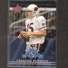 PRESTON PARSONS 2002 Leaf Rookies & Stars Short Print RC - Cardinals & Northern Arizona PRESTON PARSONS 2002 Leaf Rookies & Stars Short Print RC - Cardinals & Northern Arizona