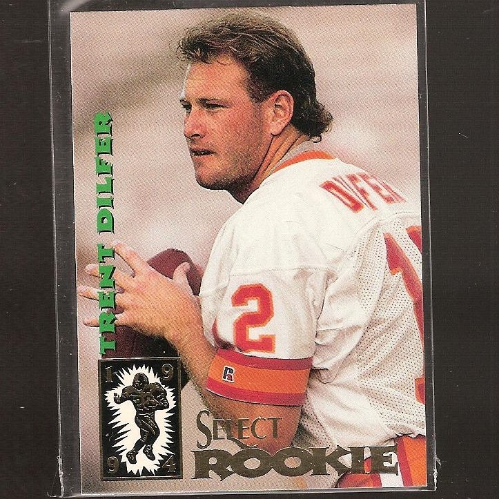 Trent Dilfer 1994 Ultra Rookie Card 511 Tampa Bay Buccaneers