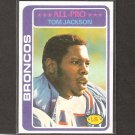 TOM JACKSON - 1978 Topps Rookie Card - Broncos & Louisville Cardinals