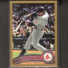 ADRIAN GONZALEZ - 2011 Topps Gold - Dodgers, Red Sox  #498/2011