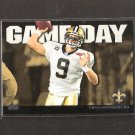 DREW BREES - 2011 Topps Gameday - Saints & Purdue Boilermakers