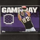 KYLE RUDOLPH - 2011 Topps Gameday Rookie Player-Worn Jersey Relic - Vikings & Notre Dame Irish