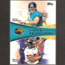 BLAINE GABBERT & MAURICE JONES-DREW 2011 Topps Faces of the Franchise Rookie - Jacksonville Jaguars BLAINE GABBERT & MAURICE JONES-DREW 2011 Topps Faces of the Franchise Rookie - Jacksonville Jaguars