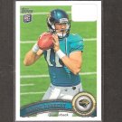 BLAINE GABBERT 2011 Topps Rookie Card - Jaguars & Missouri Tigers BLAINE GABBERT 2011 Topps Rookie Card - Jaguars & Missouri Tigers