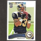 AUSTIN PETTIS 2011 Topps Rookie Card - St. Louis Rams & Boise State