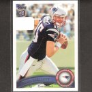 RYAN MALLETT 2011 Topps Rookie Card - Patriots & Arkansas Razorbacks
