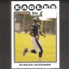 DeSEAN JACKSON 2008 Topps Rookie Card - Eagles & Cal Golden Bears DeSEAN JACKSON 2008 Topps Rookie Card - Eagles & Cal Golden Bears