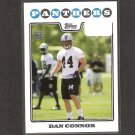DAN CONNOR 2008 Topps Rookie Card - Carolina Panthers & Penn State Nittany Lions DAN CONNOR 2008 Topps Rookie Card - Carolina Panthers & Penn State Nittany Lions
