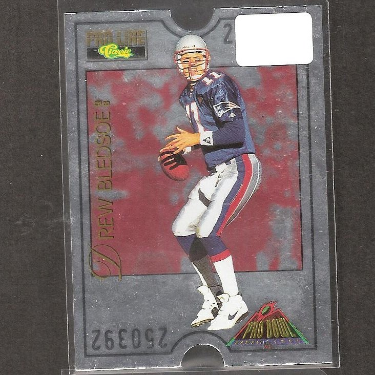 DREW BLEDSOE - 1995 Proline Classic Pro Bowl - Patriots, Cowboys &  Washington State Cougars