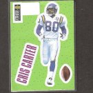 CRIS CARTER - 1996 Upper Deck Collector's Choice Stick-Um - Eagles, Vikings & Ohio State Buckeyes CRIS CARTER - 1996 Upper Deck Collector's Choice Stick-Um - Eagles, Vikings & Ohio State Buckeyes