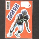 JUNIOR SEAU - 1996 Upper Deck Collector's Choice Stick-Um - Chargers & USC Trojans JUNIOR SEAU - 1996 Upper Deck Collector's Choice Stick-Um - Chargers & USC Trojans