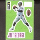 JEFF GEORGE - 1996 Upper Deck Collector's Choice Stick-Um - Falcons & Illinois Fighting Illini JEFF GEORGE - 1996 Upper Deck Collector's Choice Stick-Um - Falcons & Illinois Fighting Illini