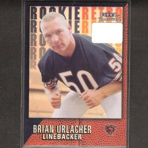 BRIAN URLACHER - 2000 Fleer Tradition Rookie Retro - University of New  Mexico & Chicago Bears