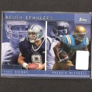 TROY AIKMAN & FREDDIE MITCHELL - 2001 Topps UCLA Bruins All Stars - Rams